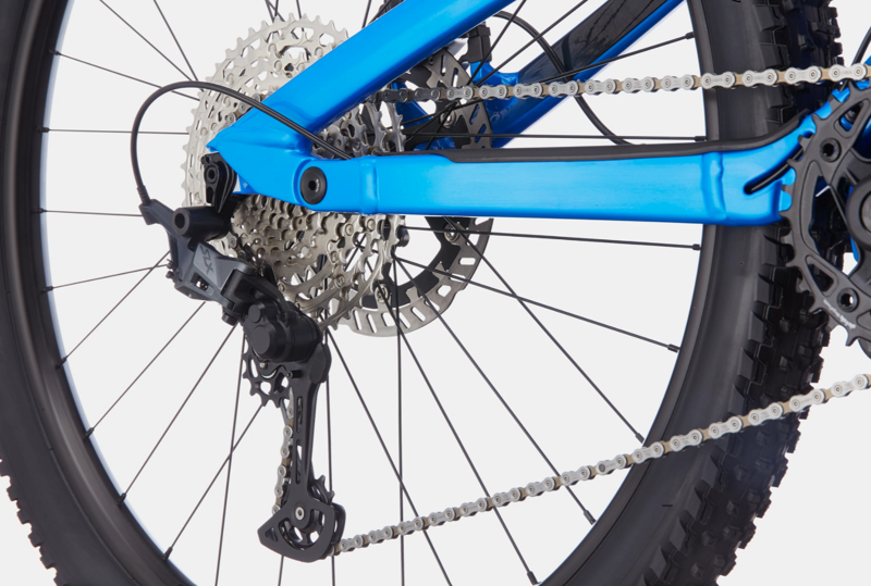 Cannondale Habit Neo 3 2021 Electric Mountain Bike Blue-2